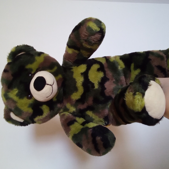 Build-A-Bear Other - Build A Bear Camo Teddy Bear Plush